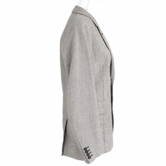 DIESEL BLACK GOLD LABEL MEN'S LINEN BLEND TEXTURED BLAZER - S - Picture 2 of 9